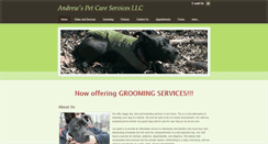 Desktop Screenshot of andrewspetcareservices.com